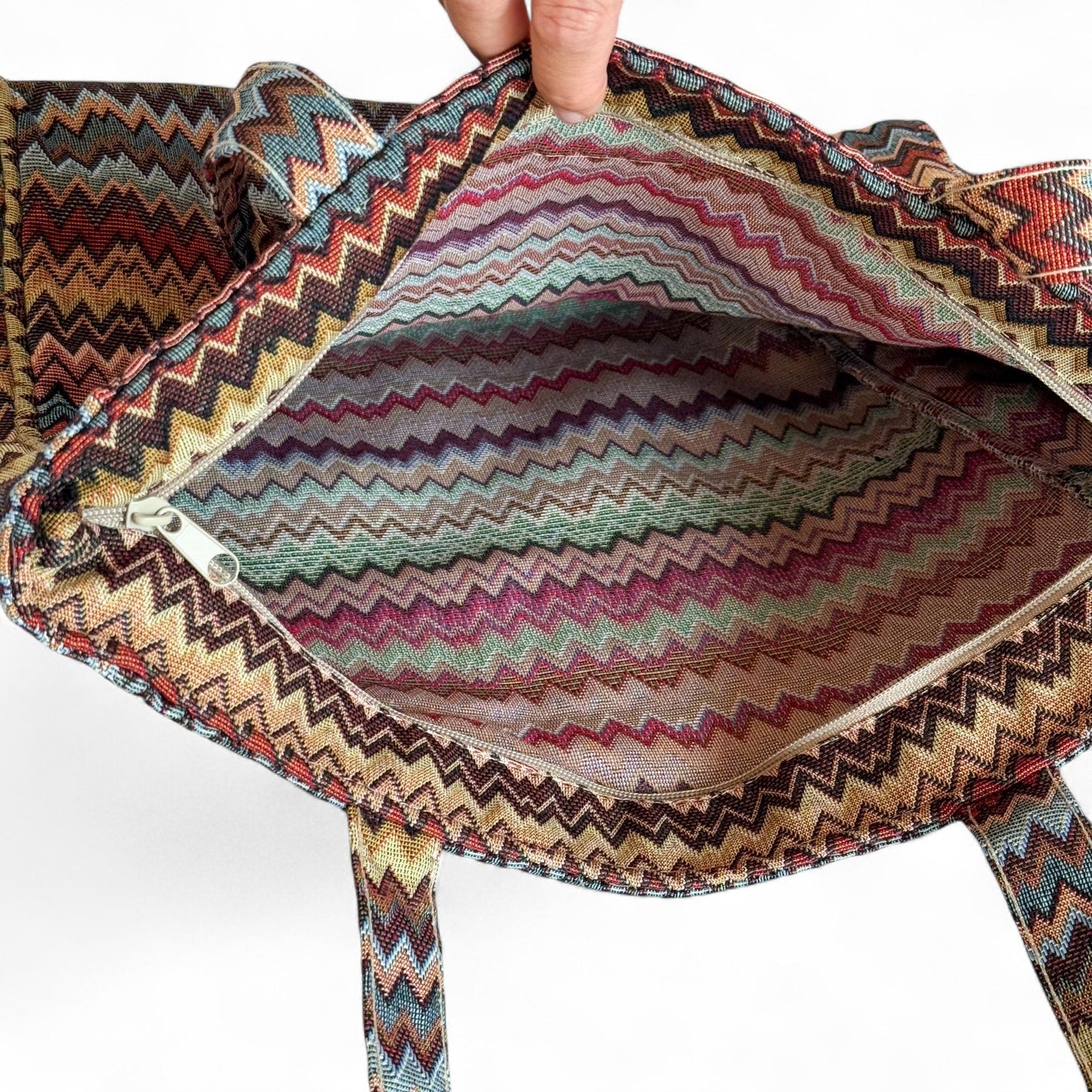 Shopper met rits MONTE