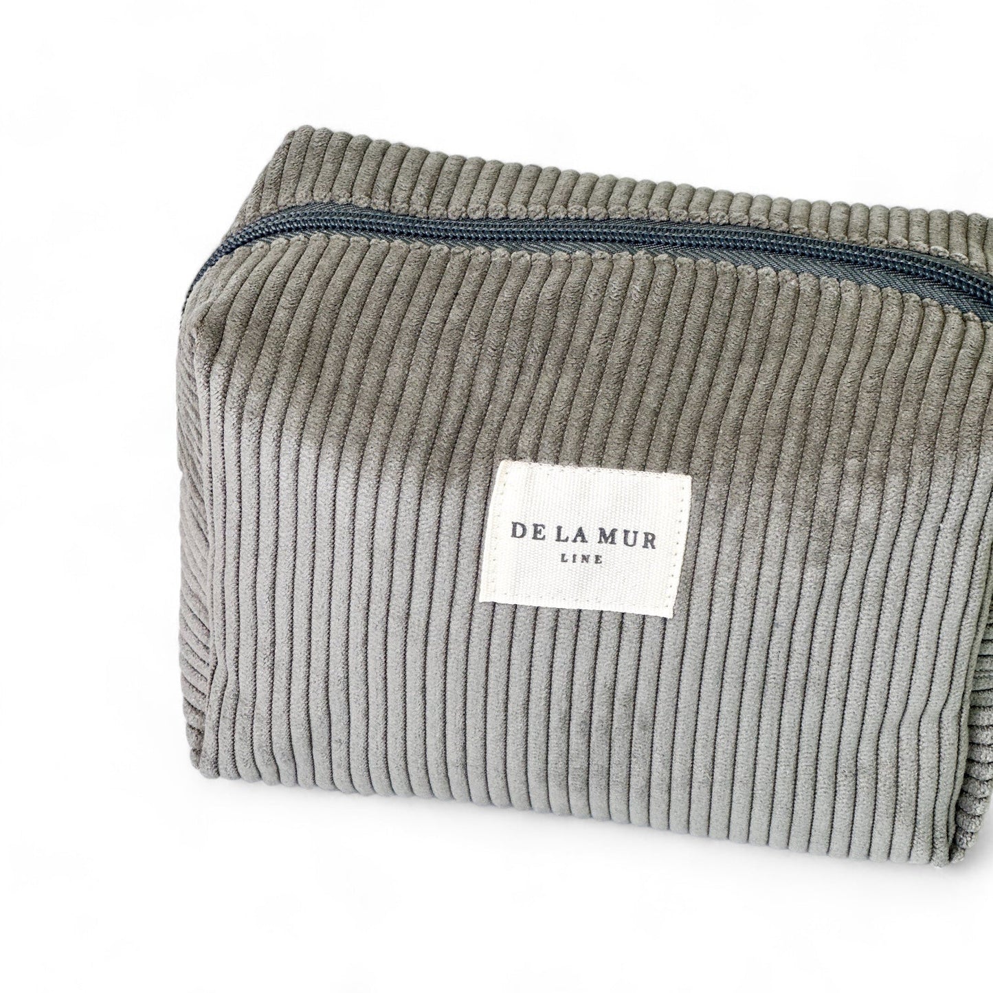 Beauty Bag Medium Rib ASH