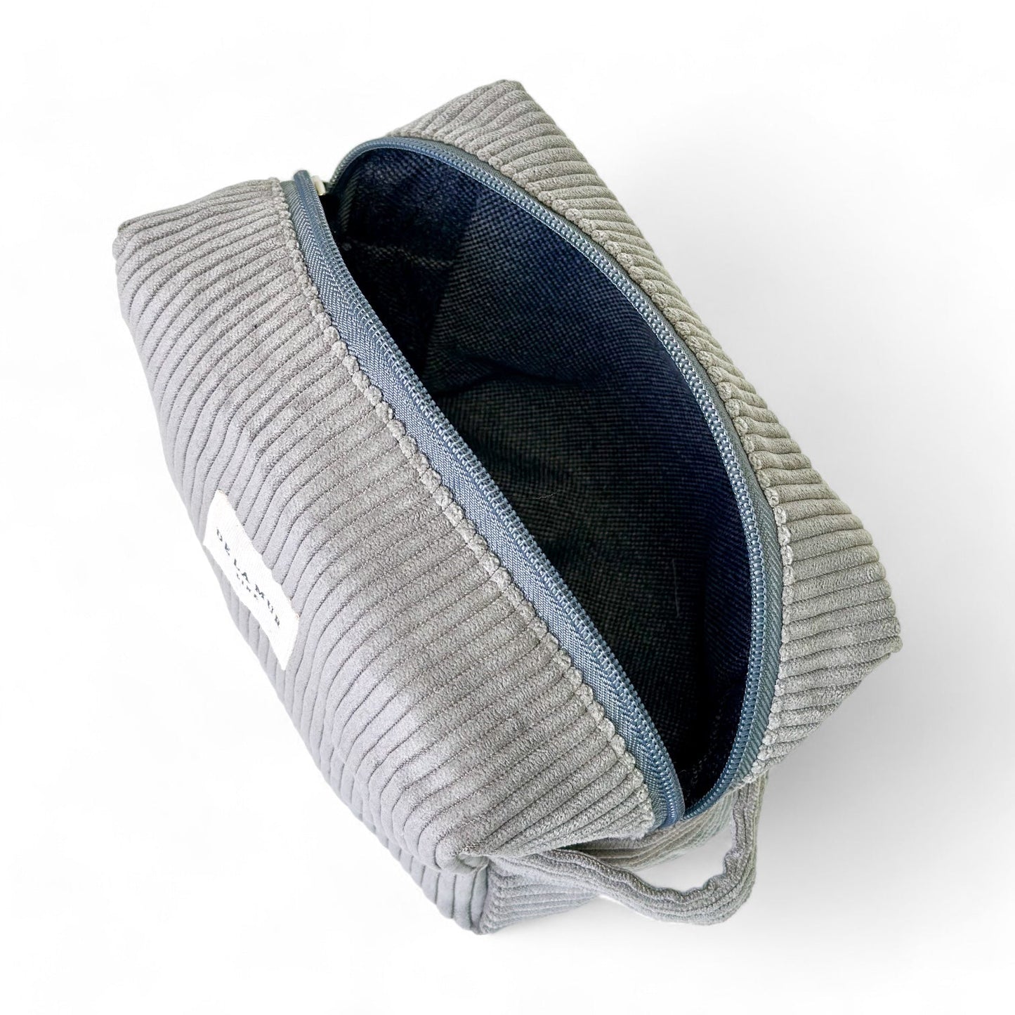 Beauty Bag Medium Rib ASH
