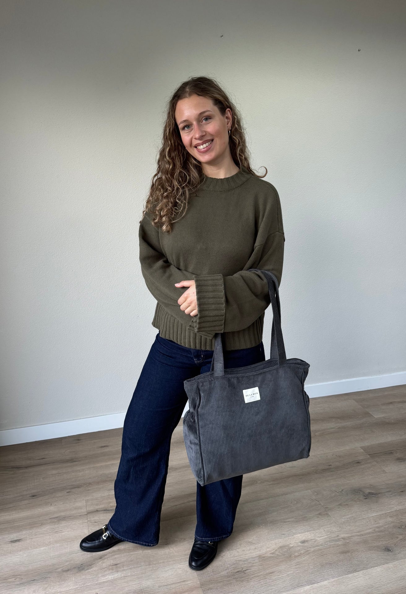 Einkaufstasche mit Reißverschluss Rib BONI