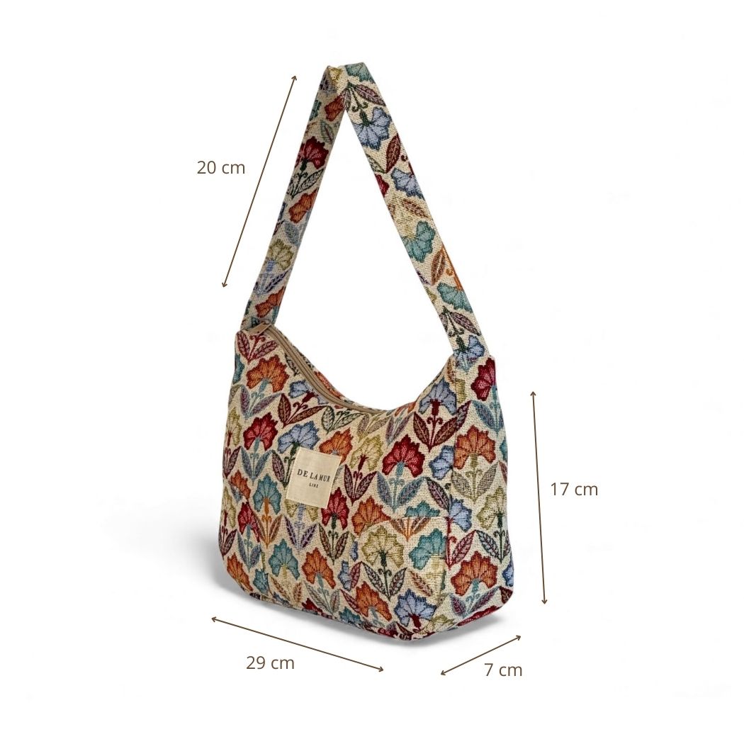 Kleine Schultertasche FLORA 