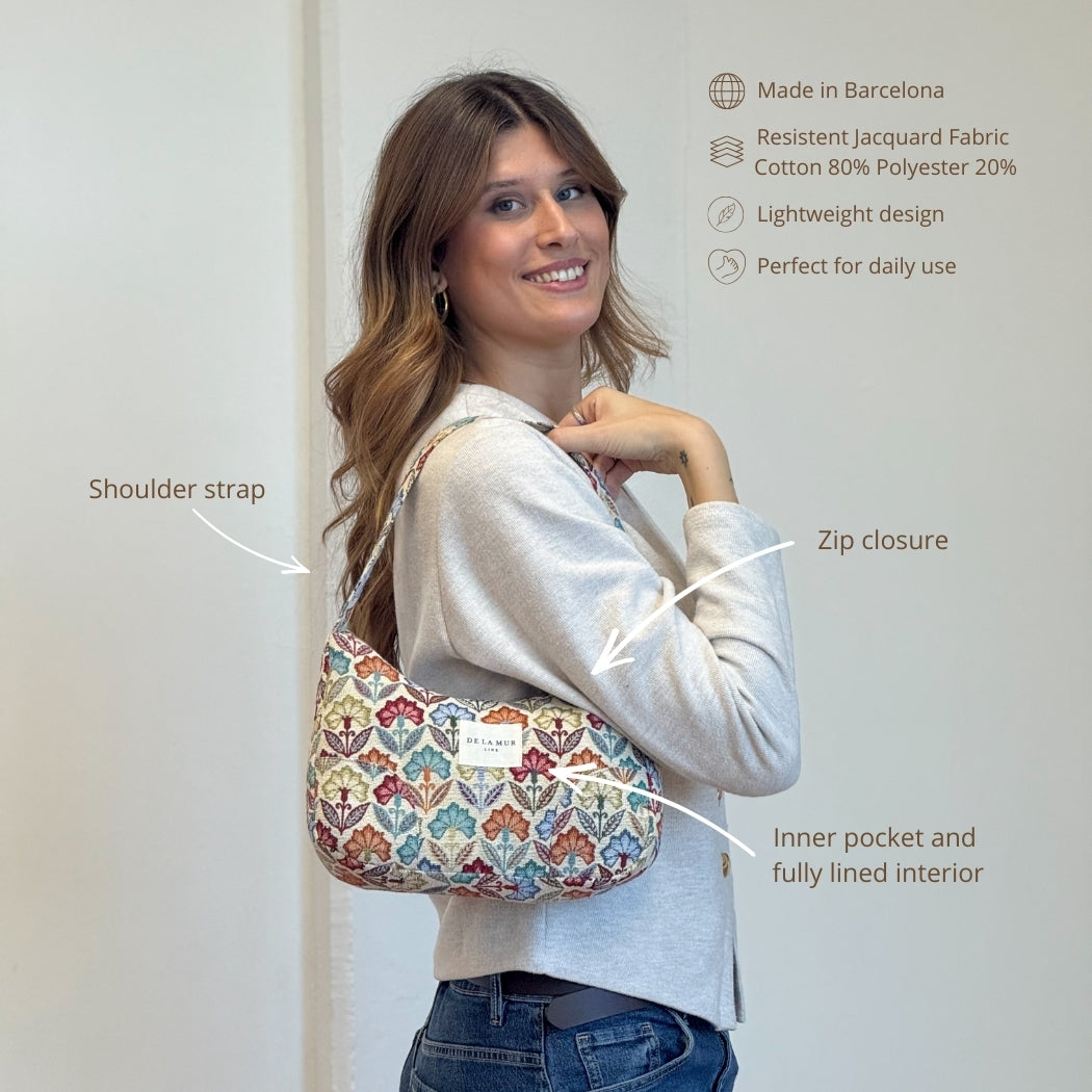 Kleine Schultertasche FLORA 