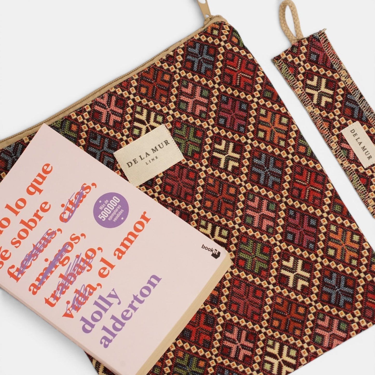 Boekcover met Boekenlegger CHIC