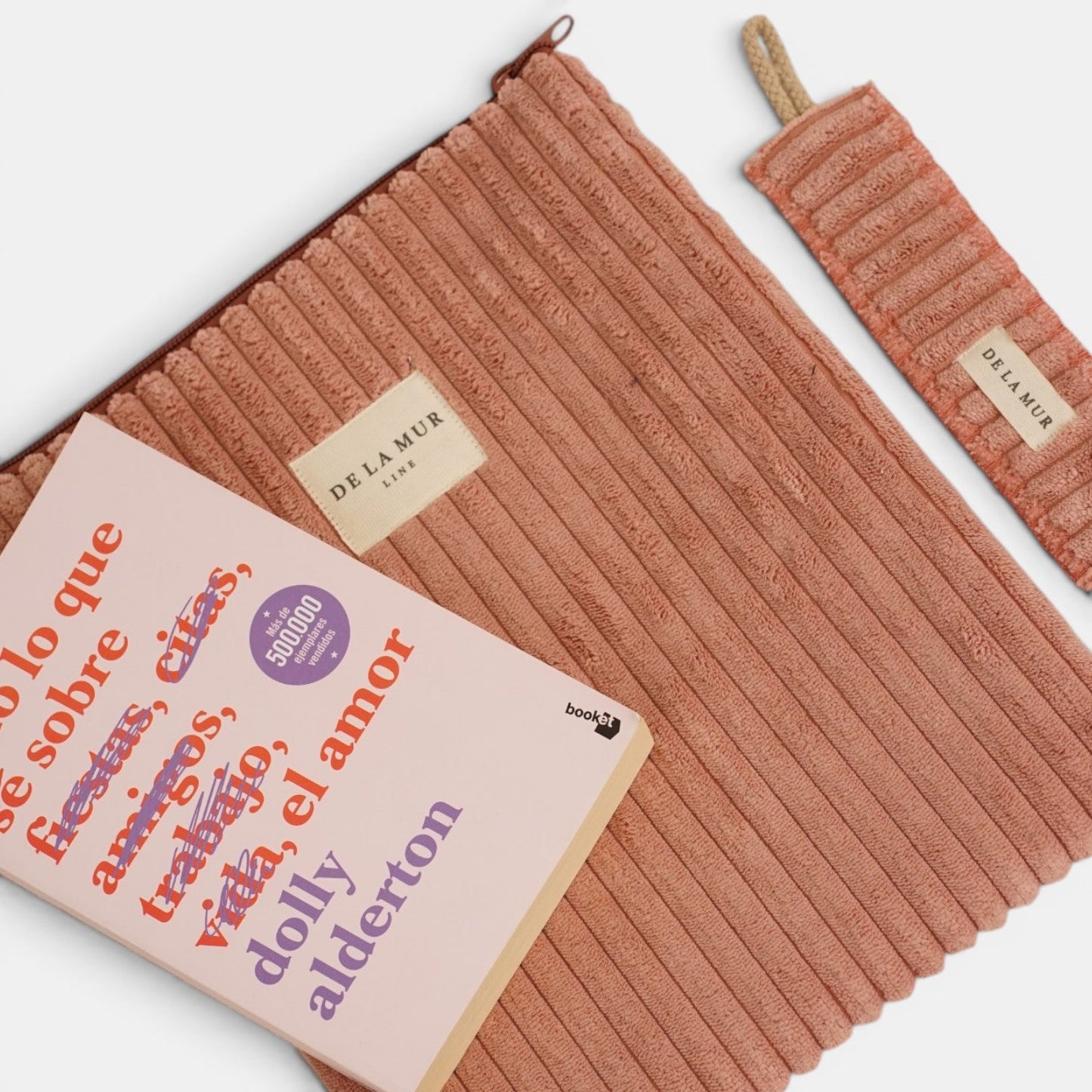 Boekcover met Boekenlegger CREPE