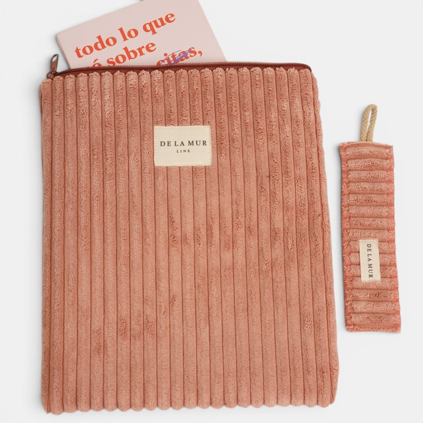 Boekcover met Boekenlegger CREPE