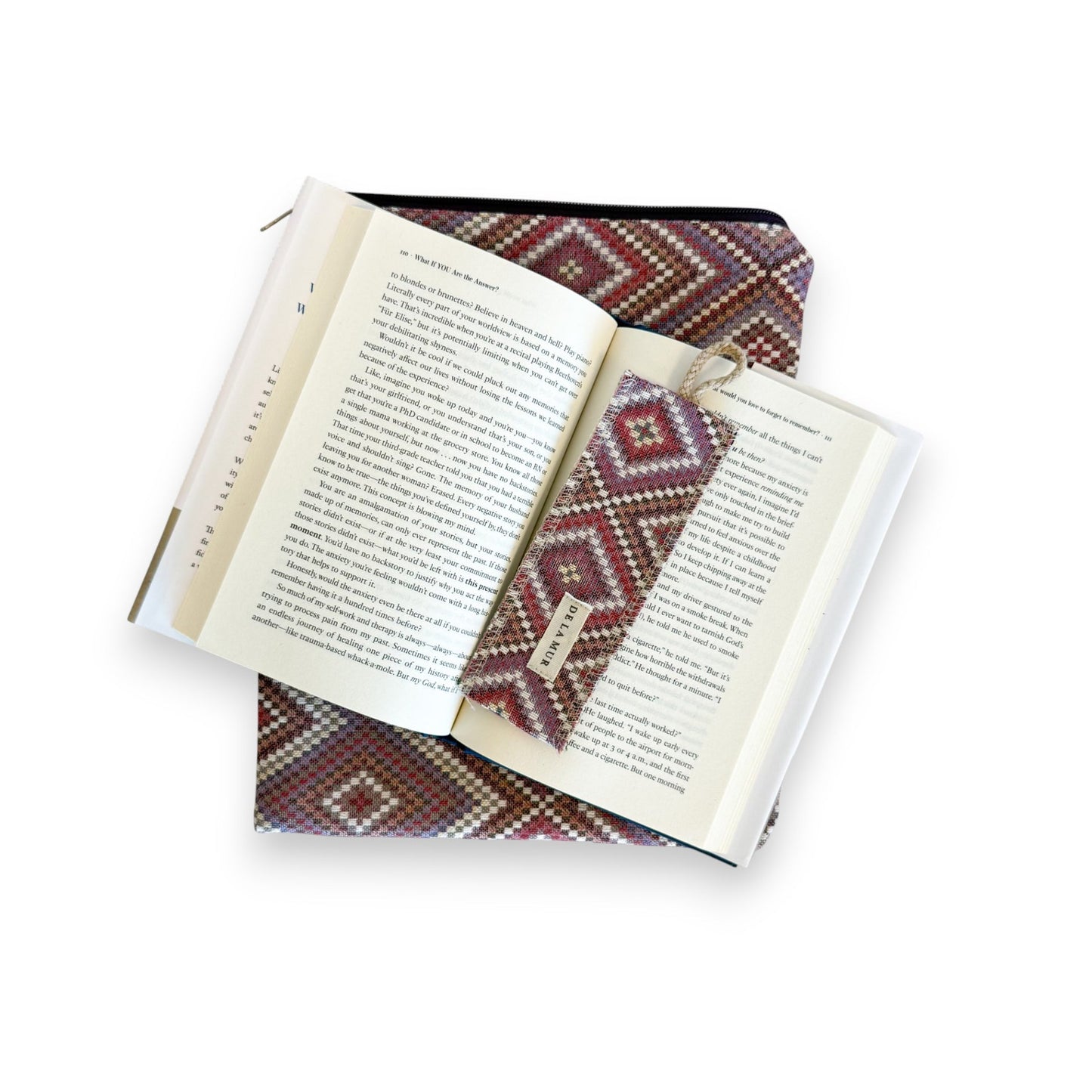 Boekcover met Boekenlegger NANA