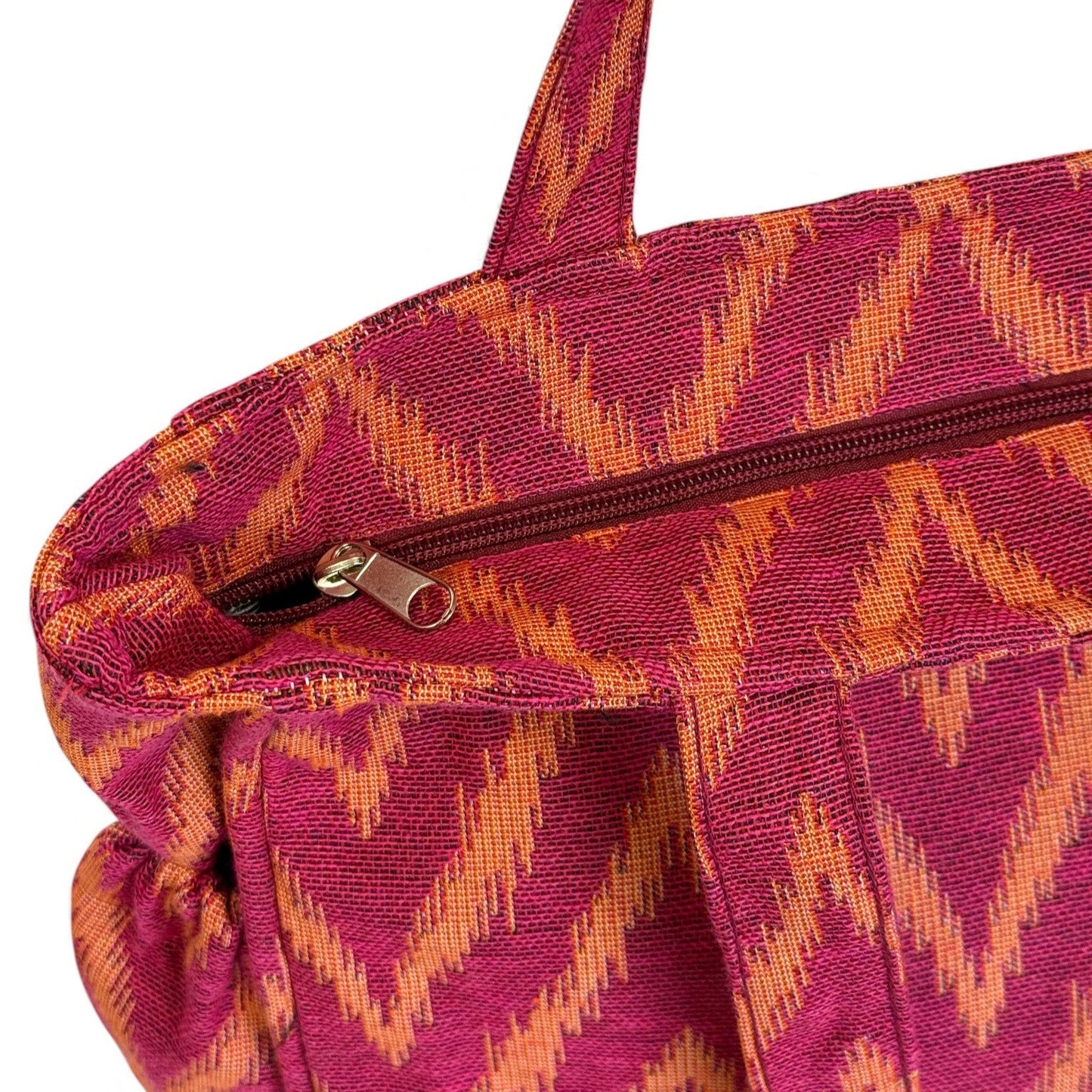 Rechthoekige Shopper met rits Fuego