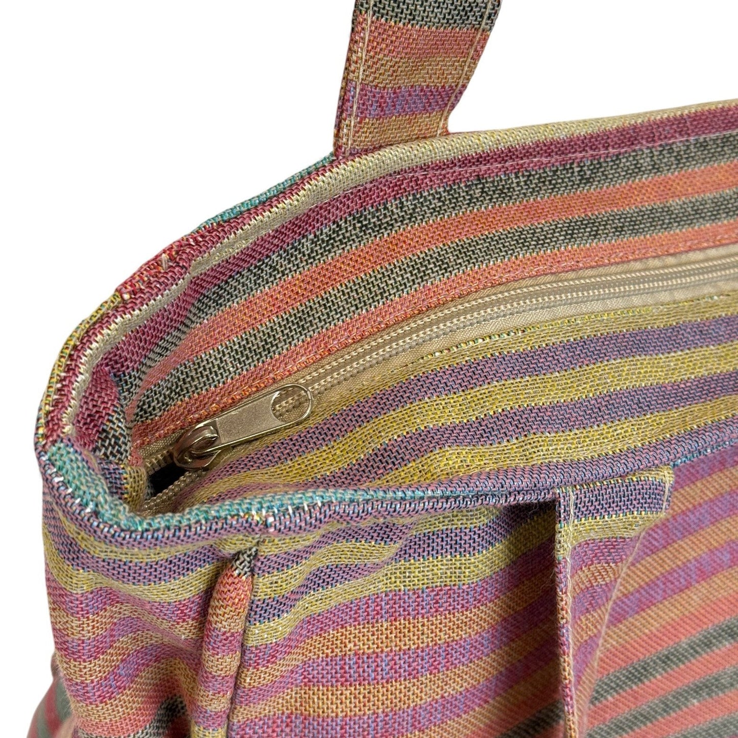 Rechteckige Einkaufstasche mit Reißverschluss Maria