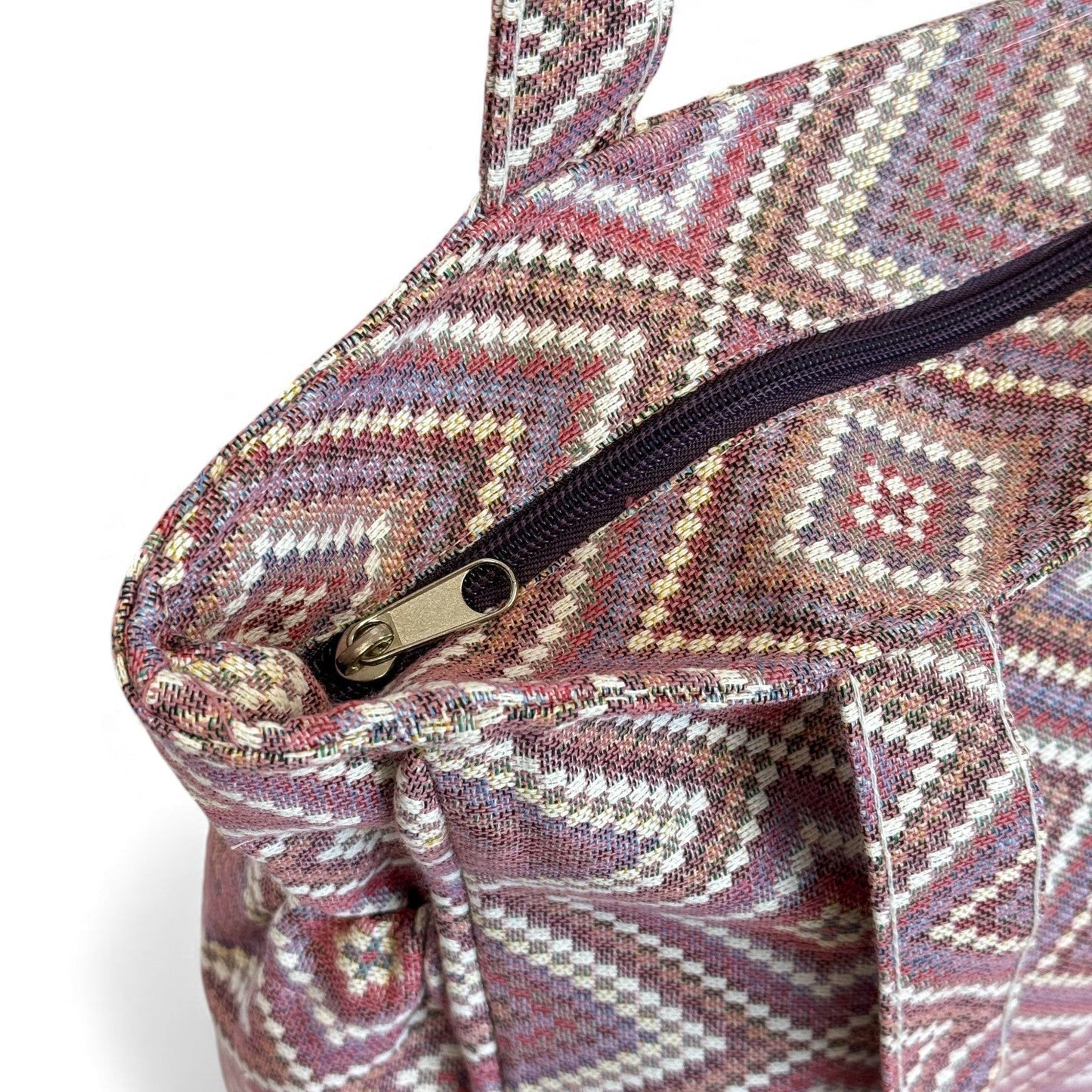 Rechthoekige Shopper met rits Nana