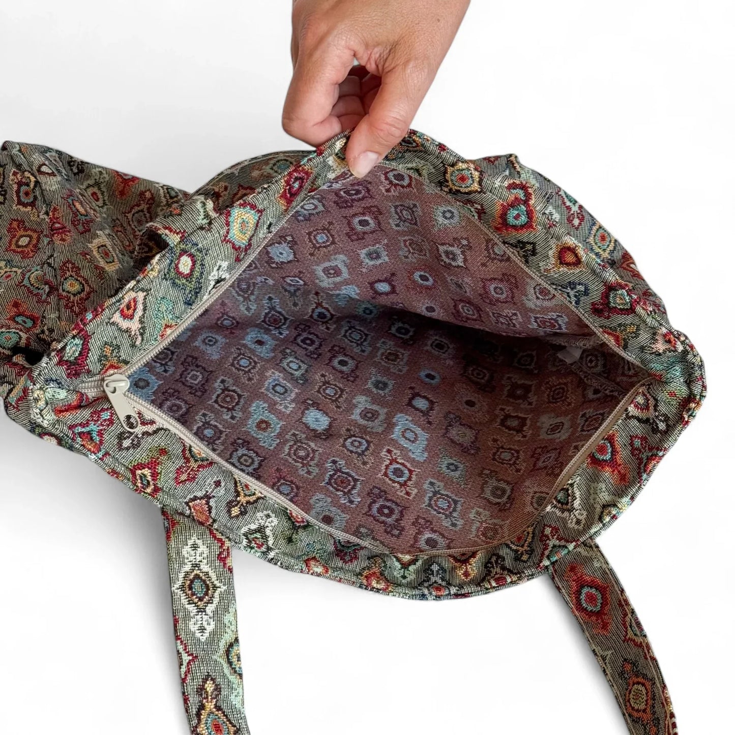 Einkaufstasche mit Reißverschluss TRIGO