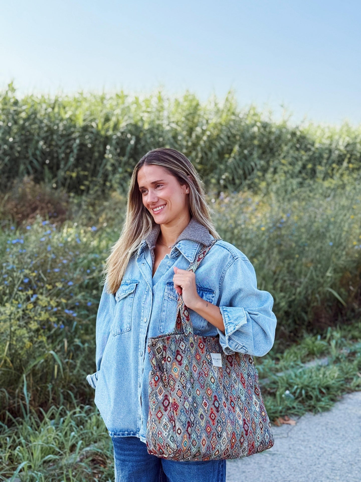 Einkaufstasche mit Reißverschluss TRIGO