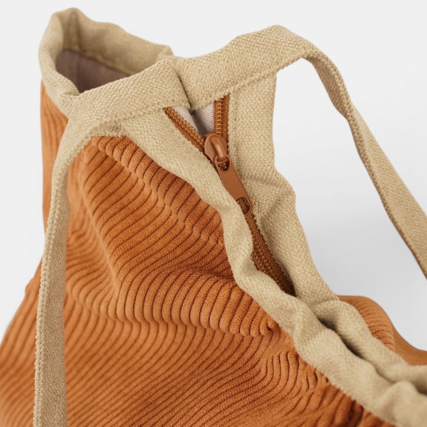 Ronde shopper met rits BARRO