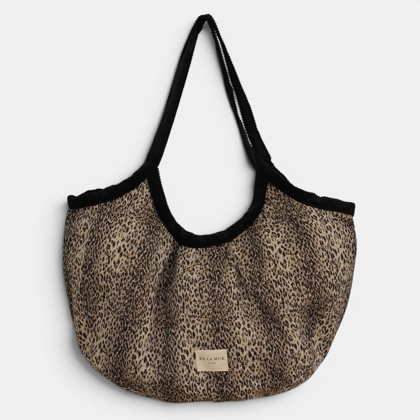 Ronde shopper met rits LEO