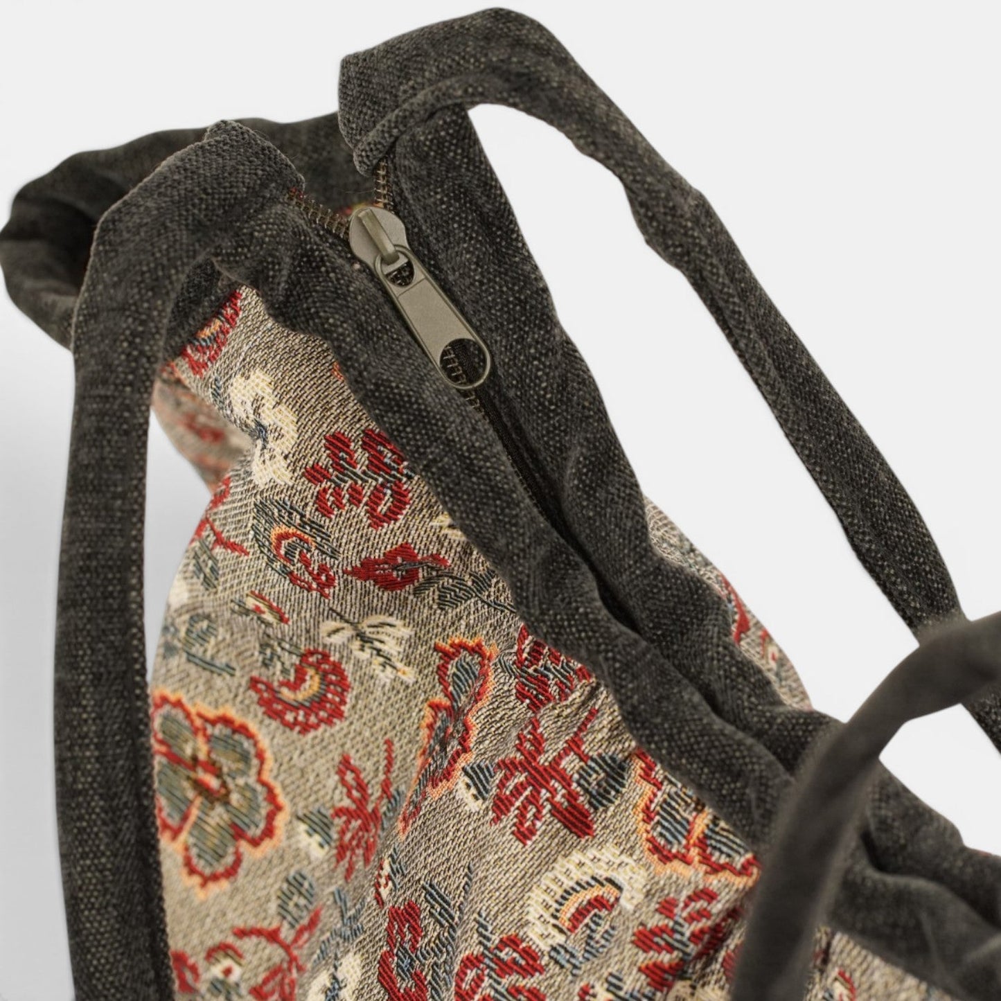 Ronde shopper met rits NIRA