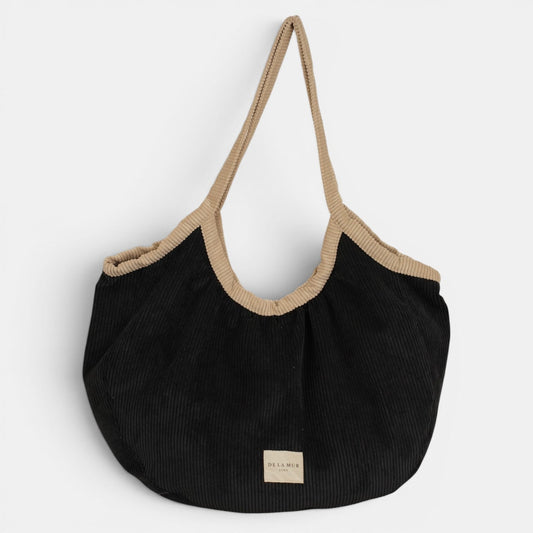 Ronde shopper met rits NIT