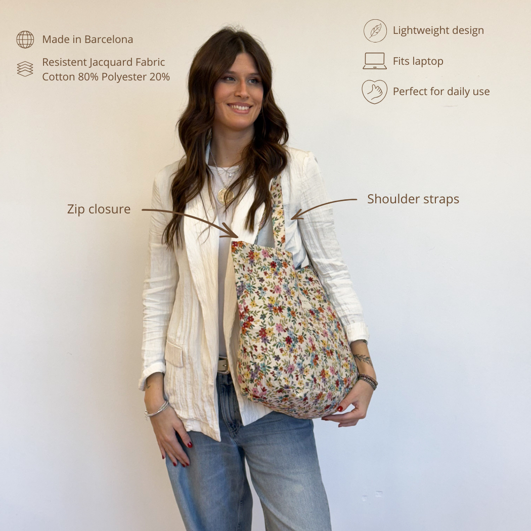 Großer Shopper mit Reißverschluss BLUM