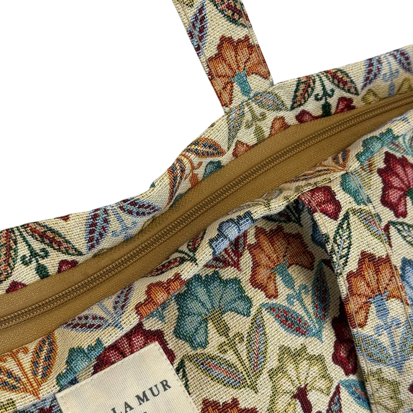 Große Einkaufstasche mit Reißverschluss FLORA