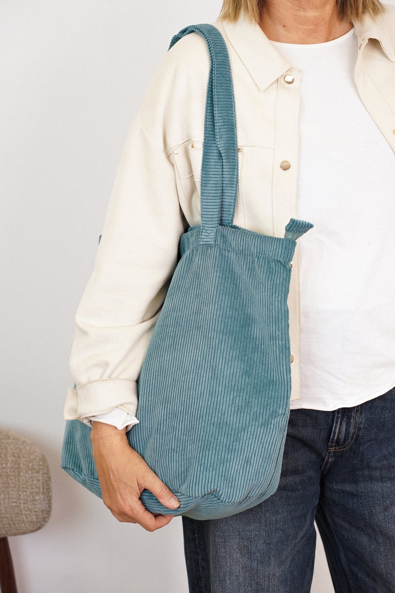 Grote Shopper met rits JADE
