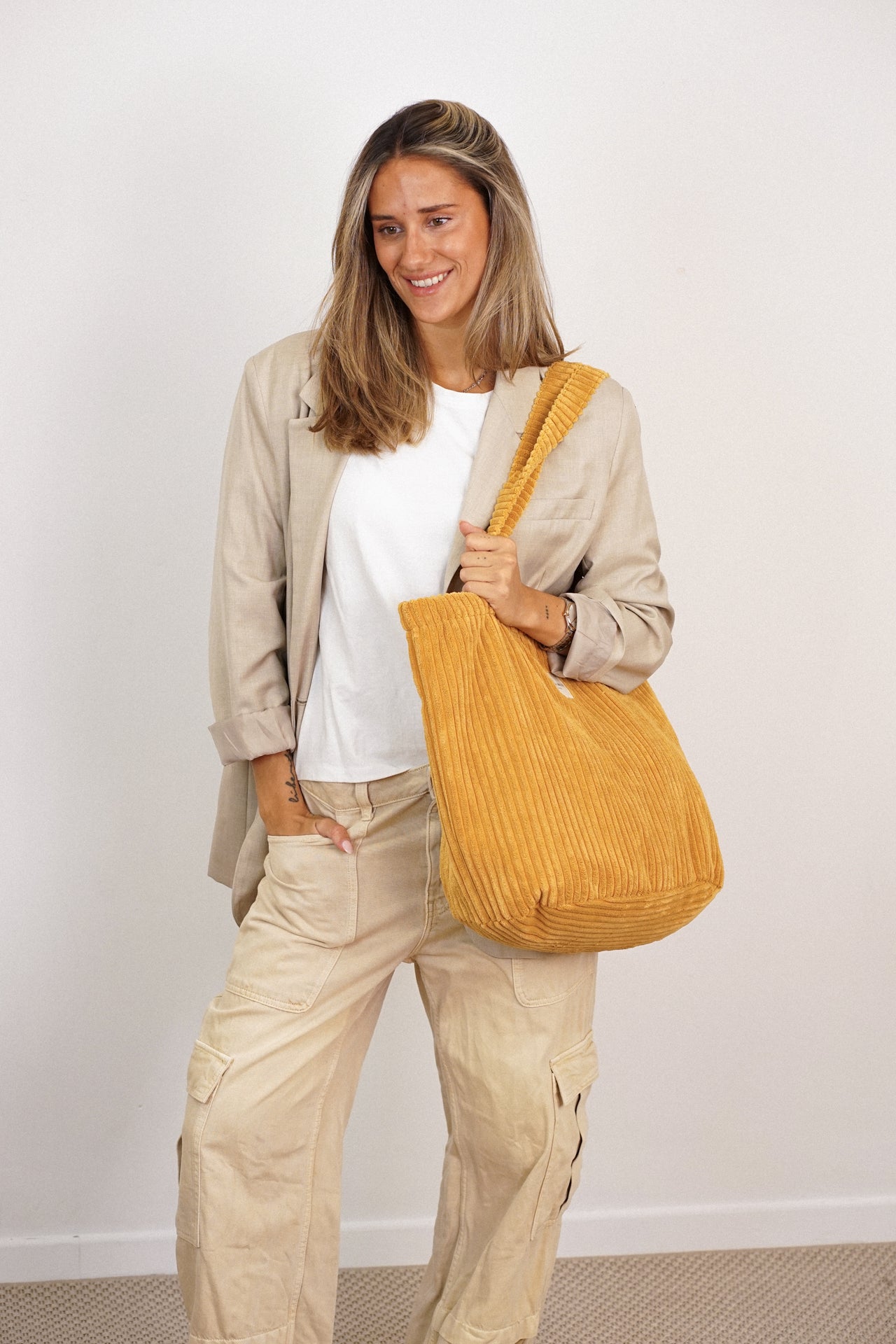 Grote Shopper met rits MAIZ