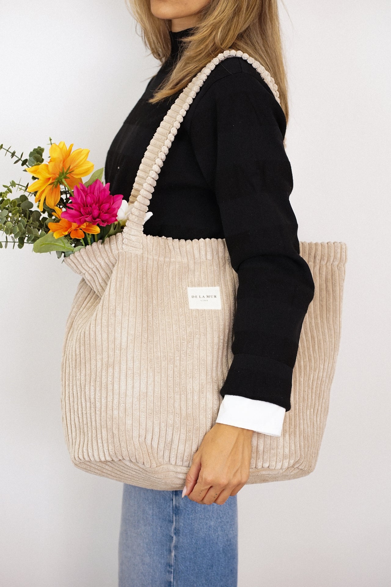 Grote Shopper met rits MOKA