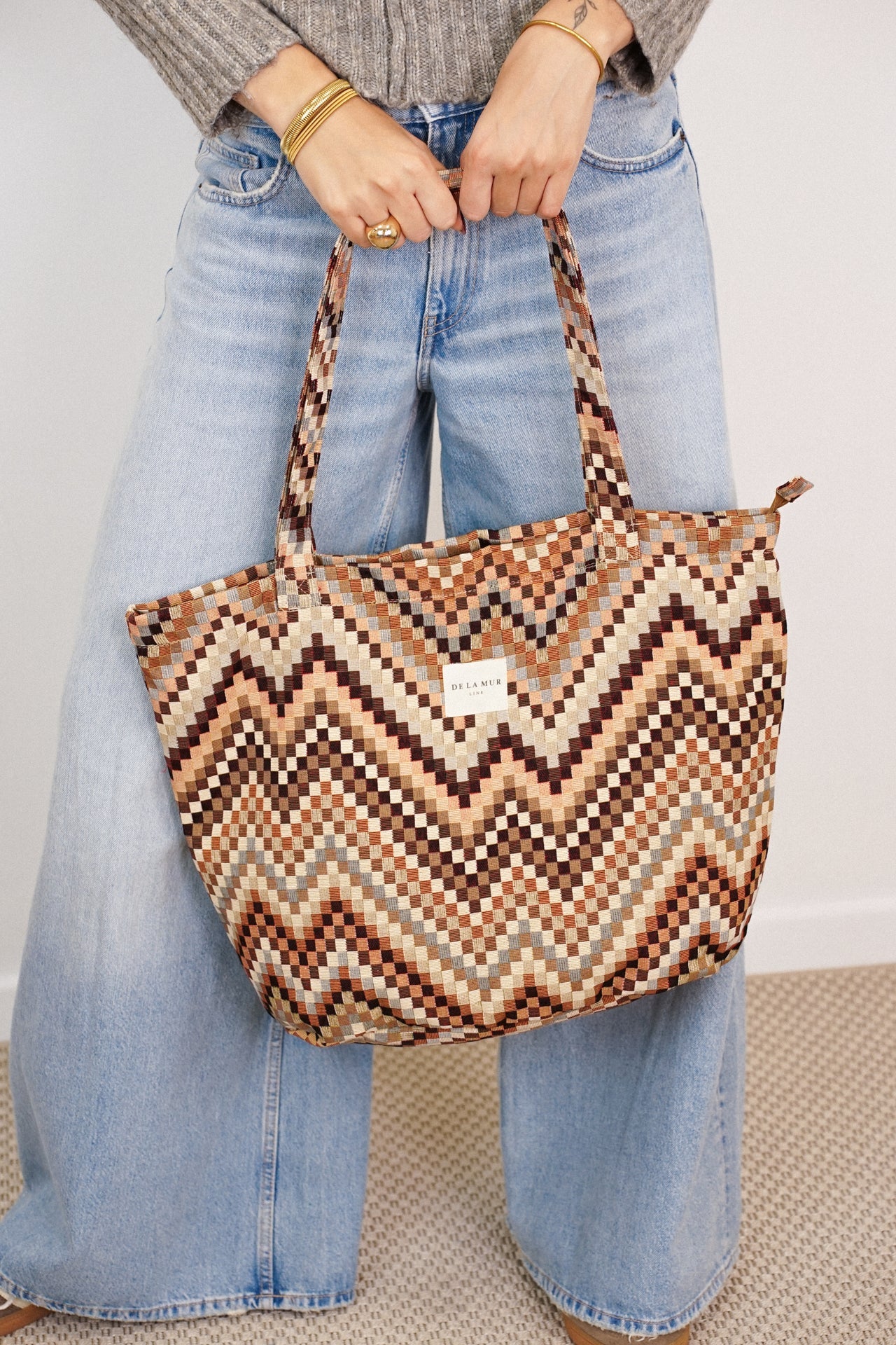 Grote Shopper met rits PIER
