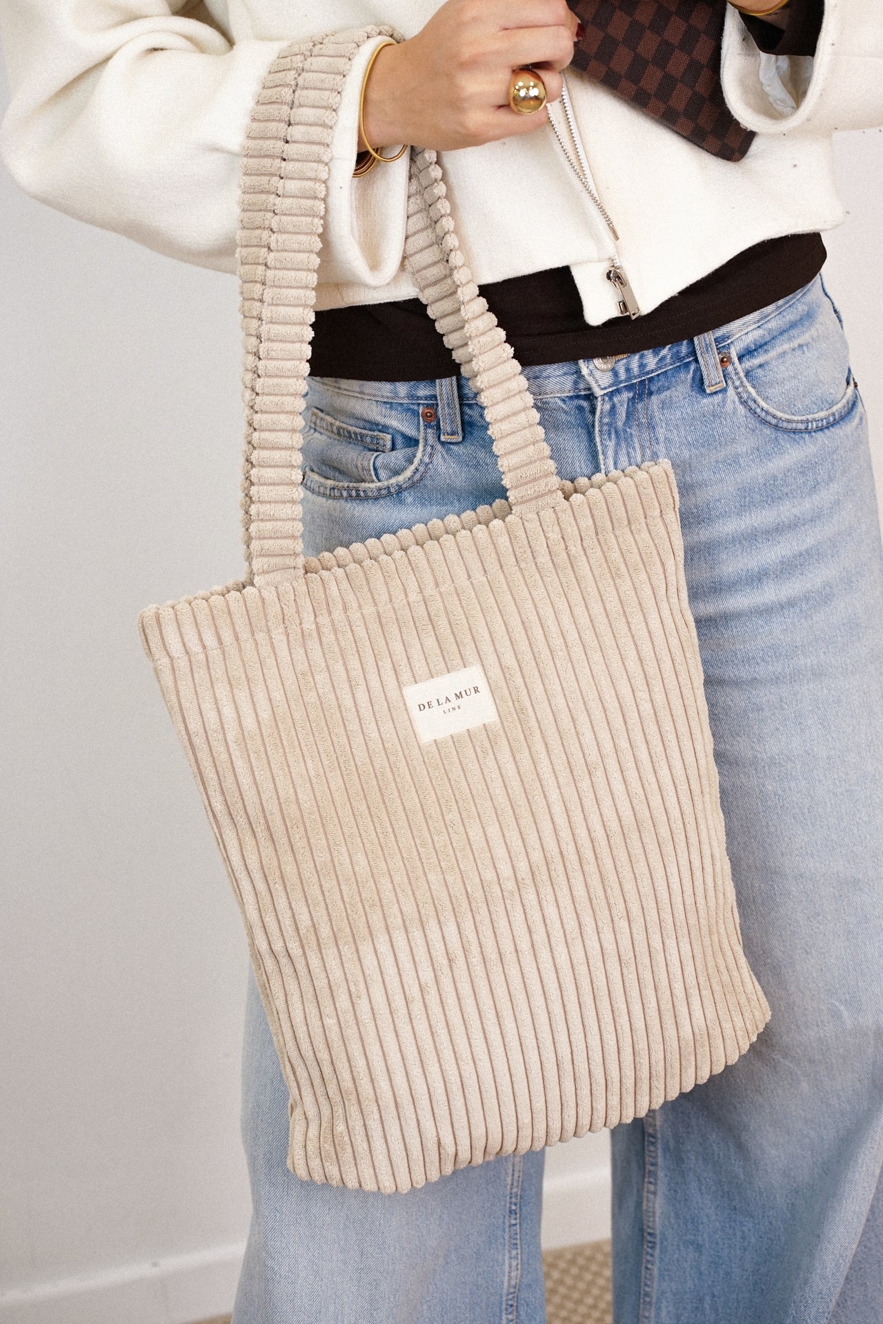 Tote Bag met rits MOKA