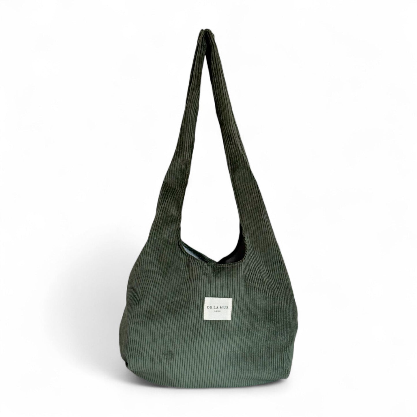 Ovale Shopper-Tasche mit Rippenstruktur TREE