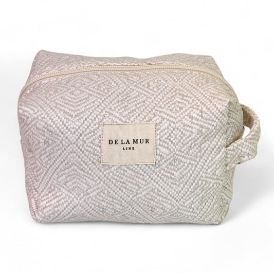 Beauty Bag Medium De La Mur Line ROCA ecru wit 