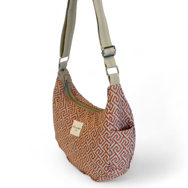 Crossbody halve maantas de La Mur Line GREC