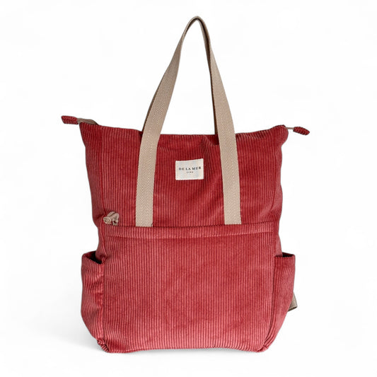 Rugzak Shopper Rib CORAL