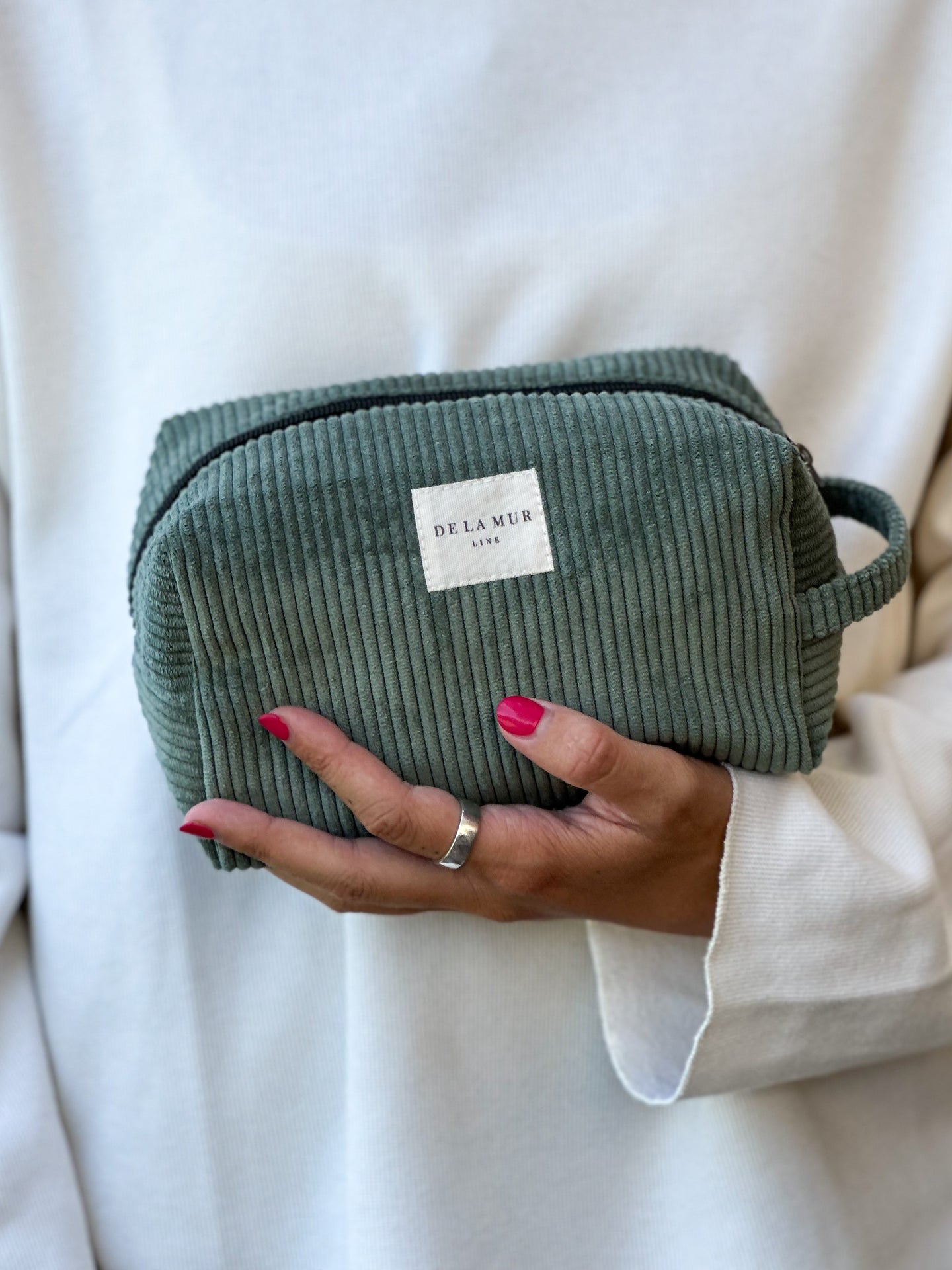 Kosmetiktasche Medium Rib TREE