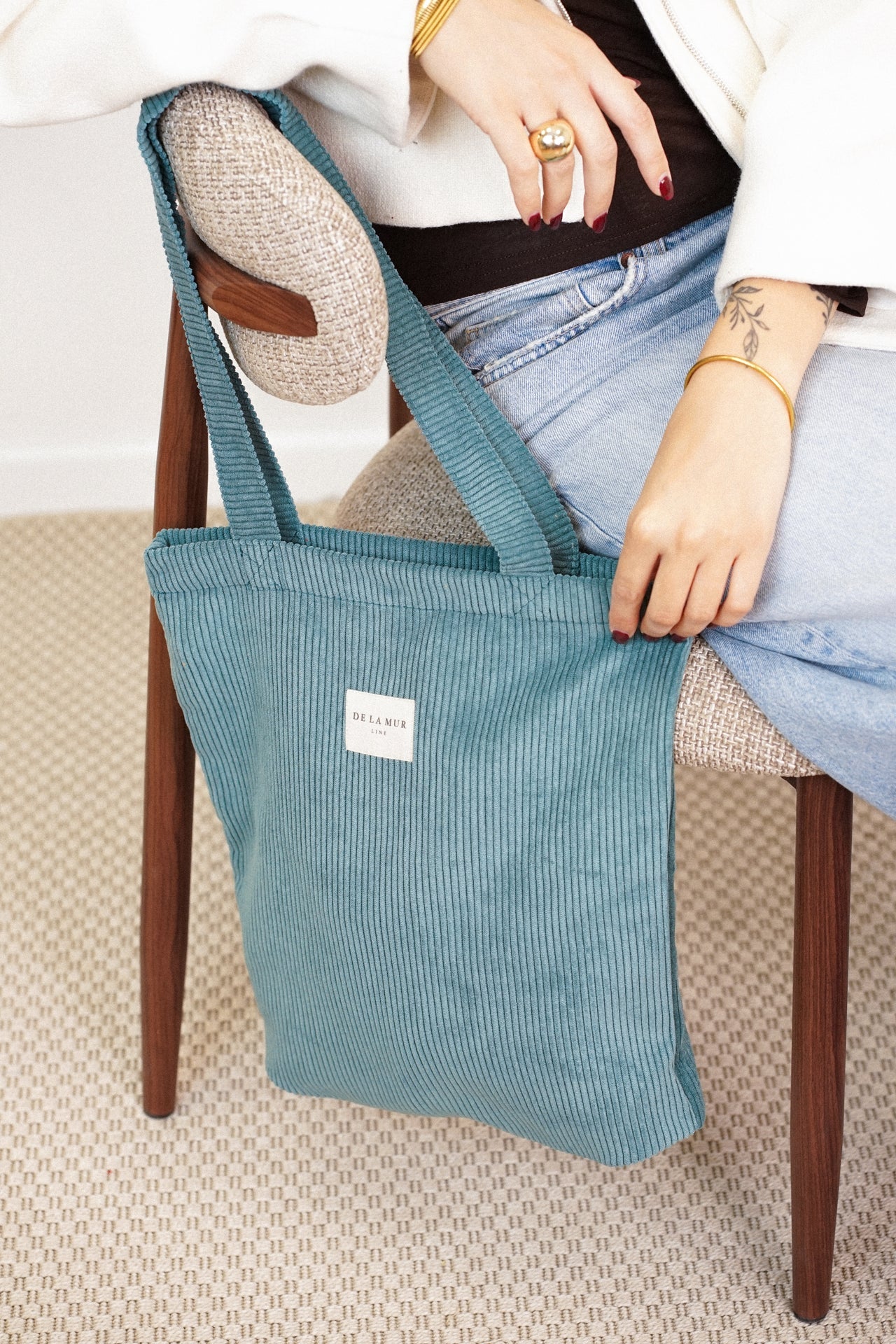 Tote Bag met rits JADE