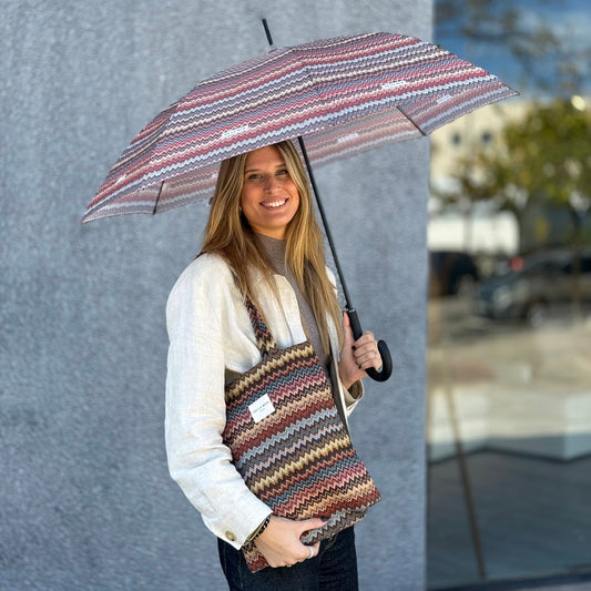 MONTE Geschenkset – Tragetasche und Regenschirm