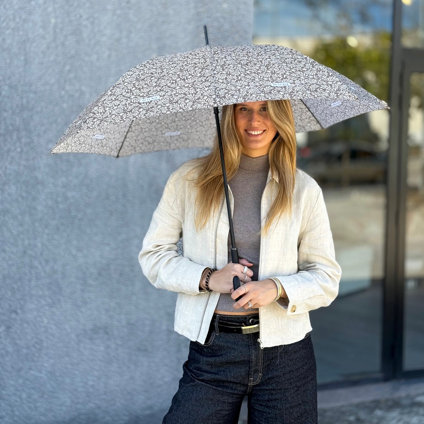 Geschenkset PLAN – Große Einkaufstasche und Regenschirm