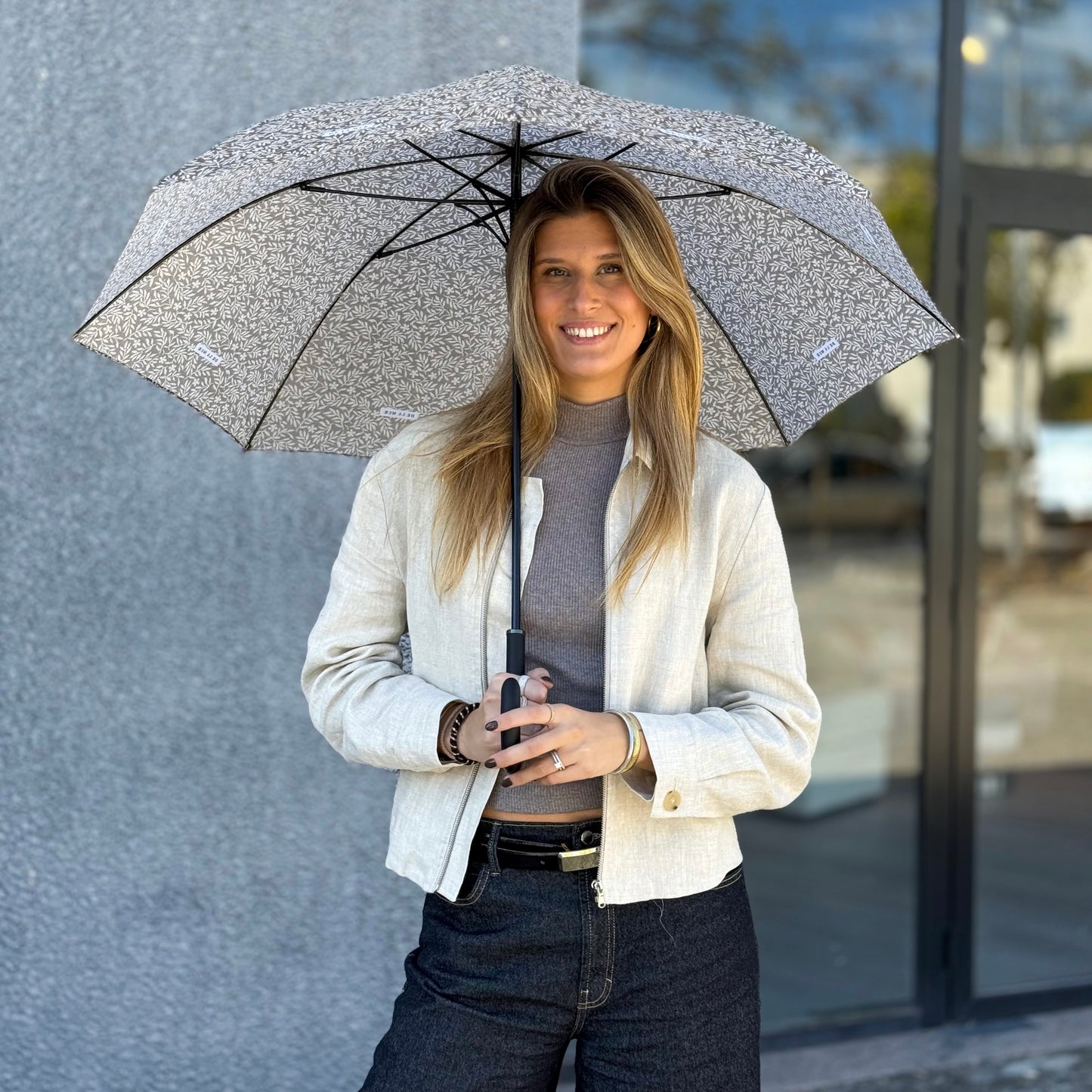 Geschenkset PLAN – Große Einkaufstasche und Regenschirm