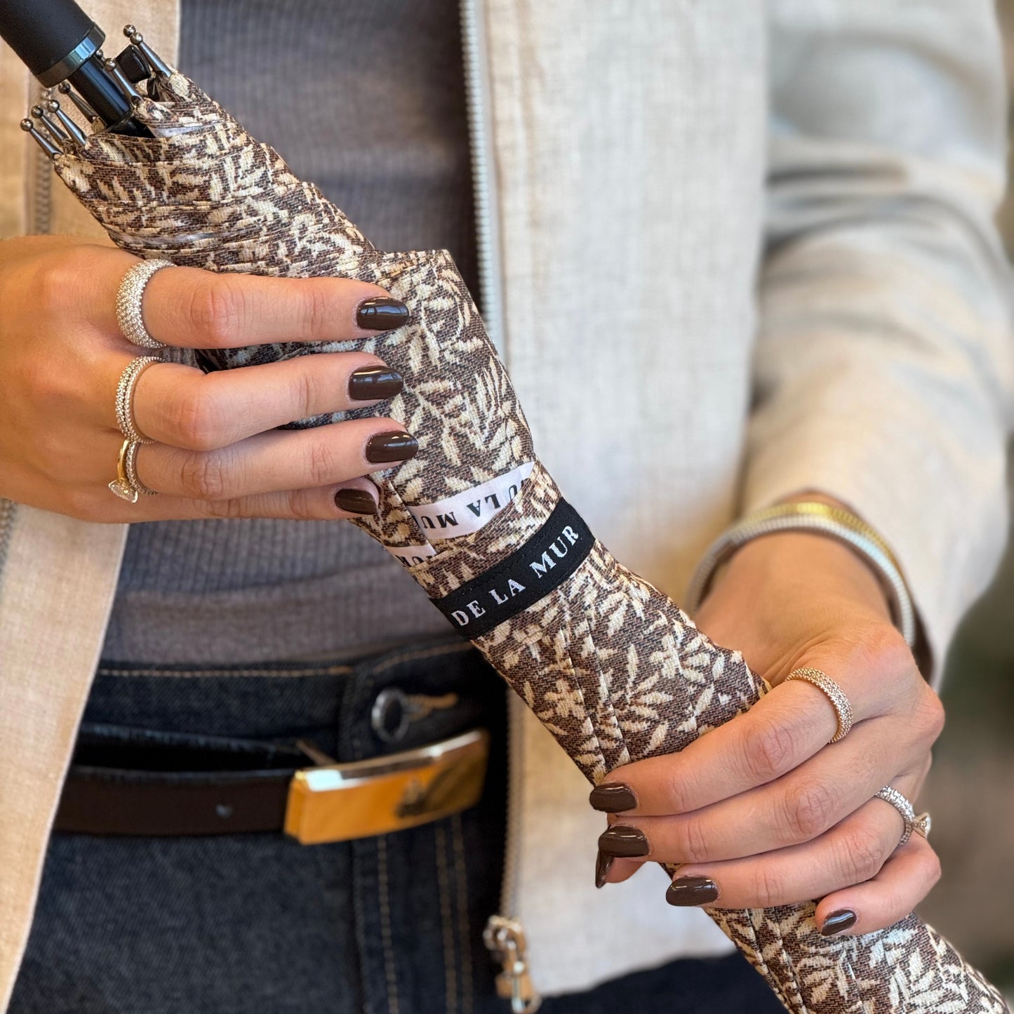 Geschenkset PLAN – Große Einkaufstasche und Regenschirm