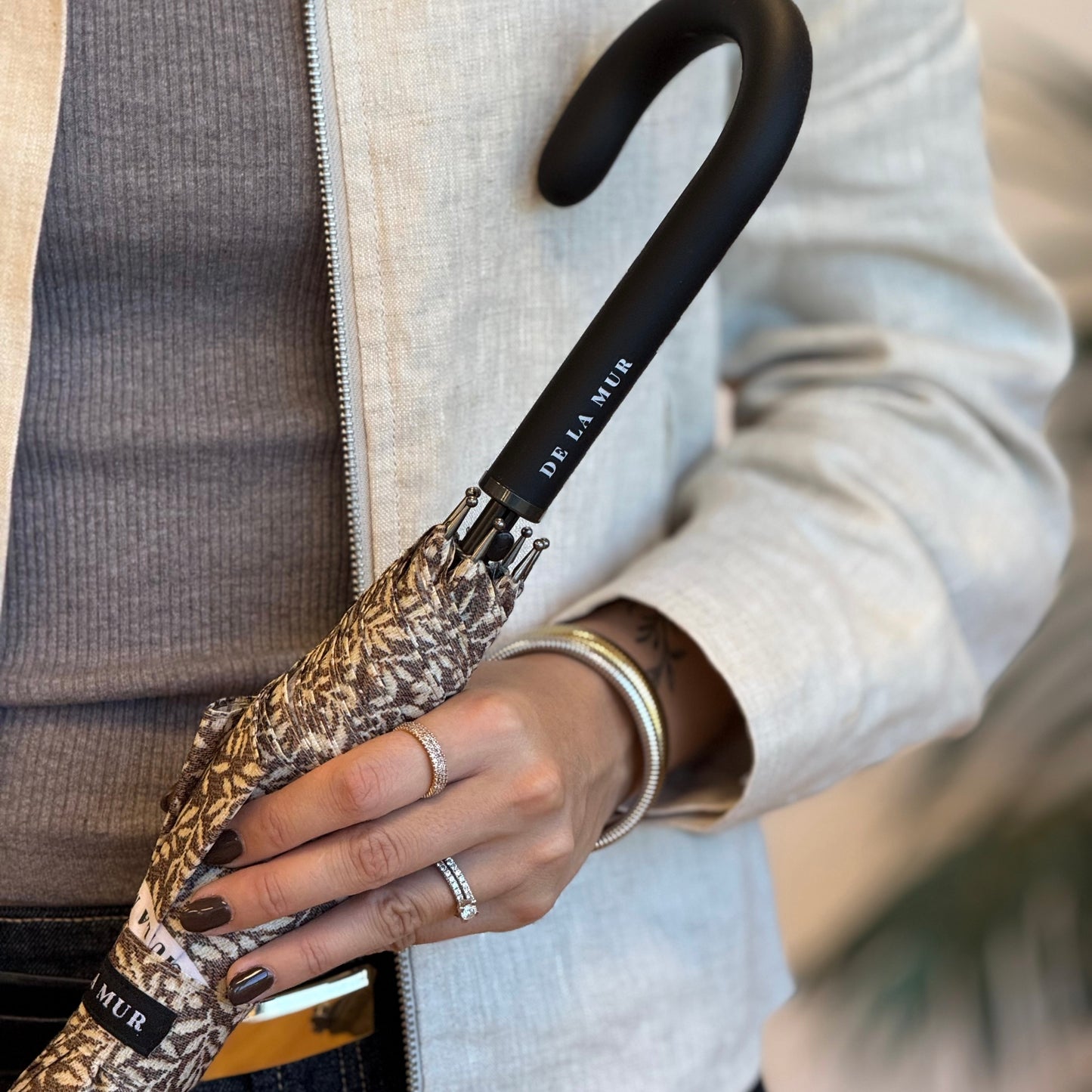 Geschenkset PLAN – Große Einkaufstasche und Regenschirm