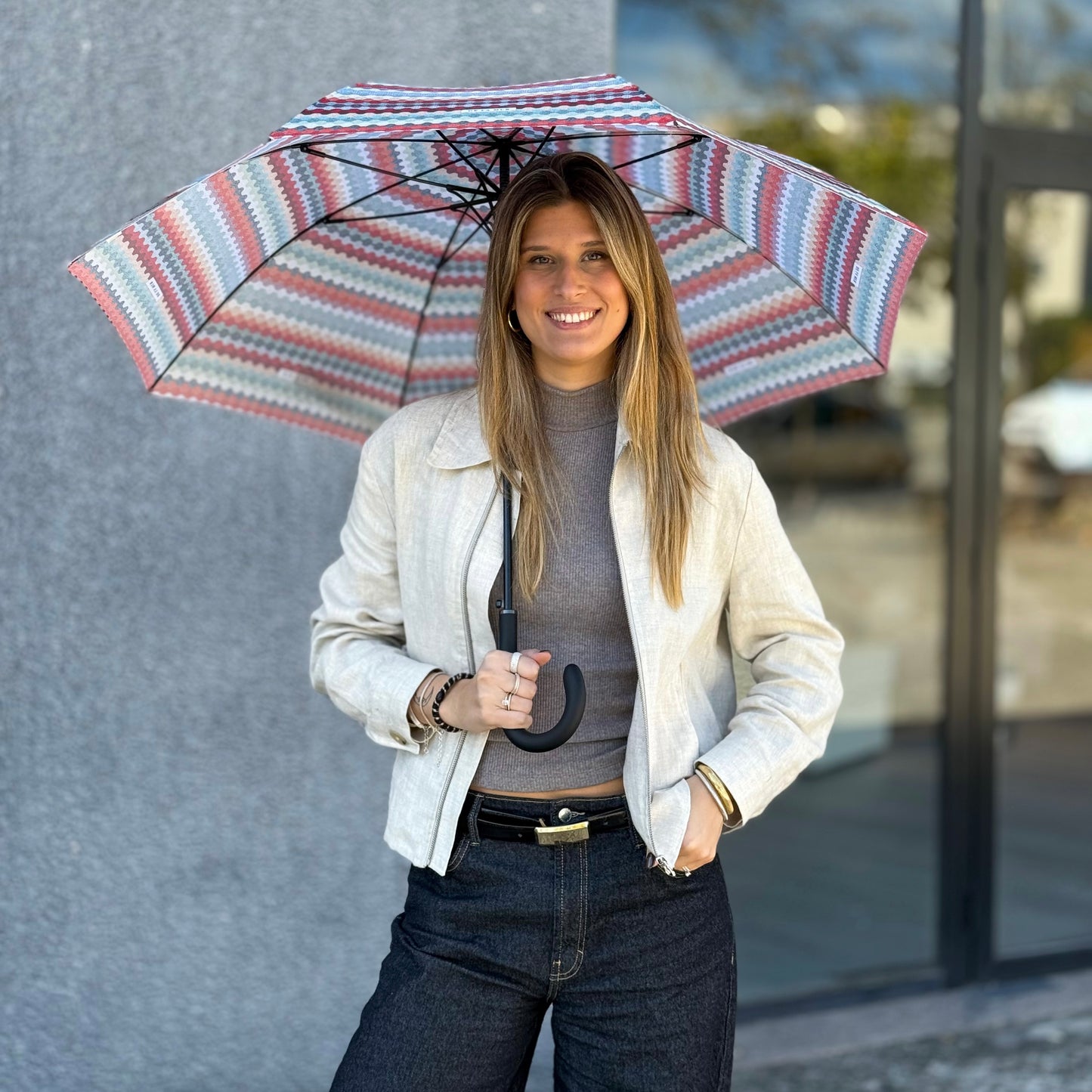 RITZO Geschenkset – Tragetasche und Regenschirm