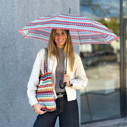 RITZO Geschenkset – Tragetasche und Regenschirm