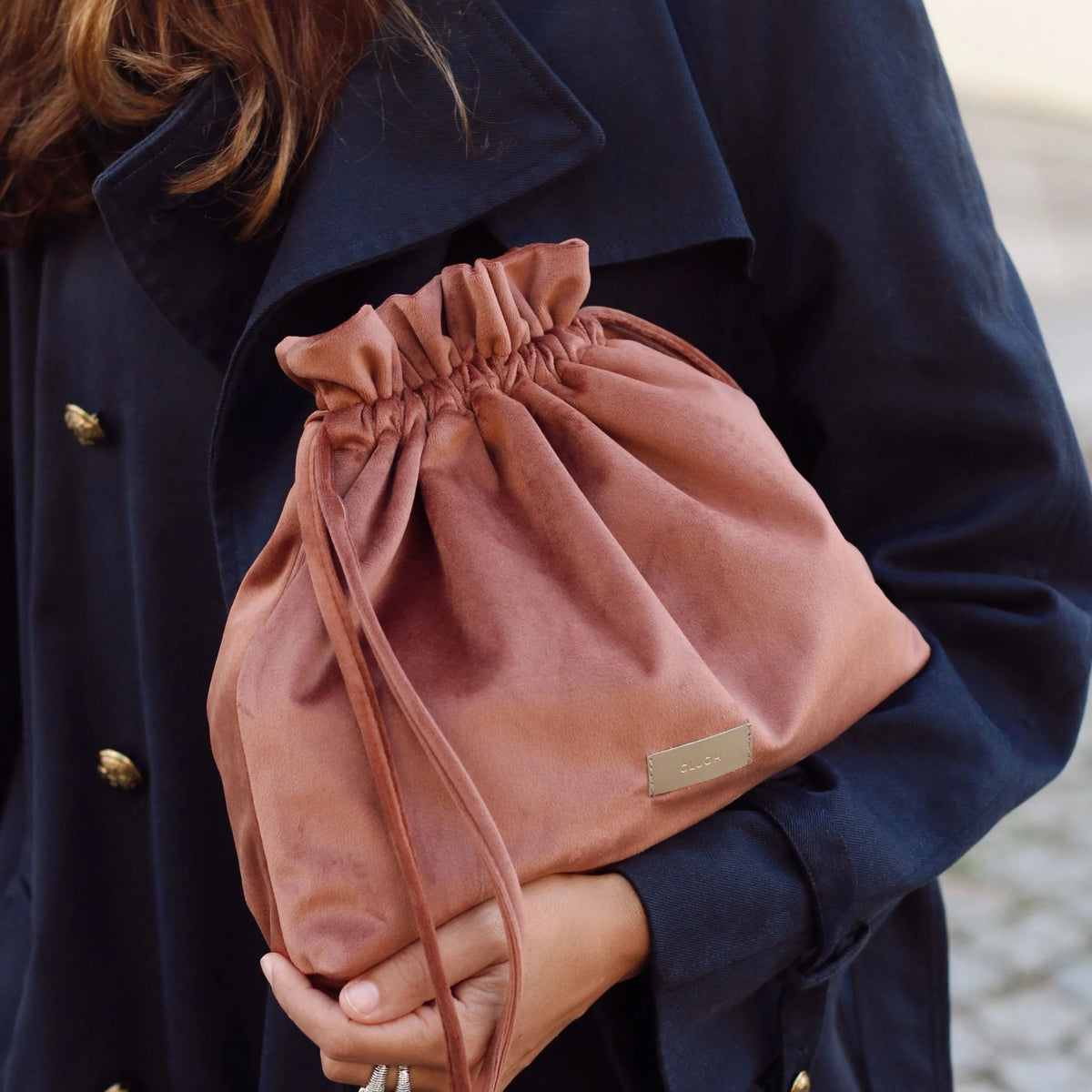 Bucket Bag Laura - Velvet Rosé