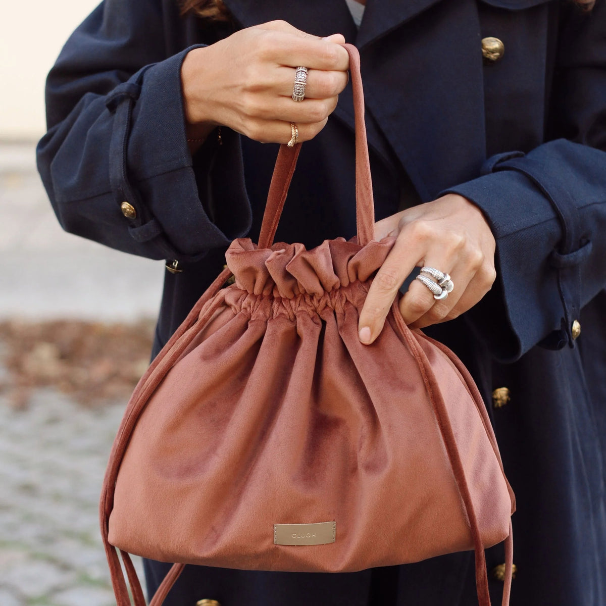 Bucket Bag Laura - Velvet Rosé